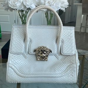 Versace Python Palayyo Empire Bag